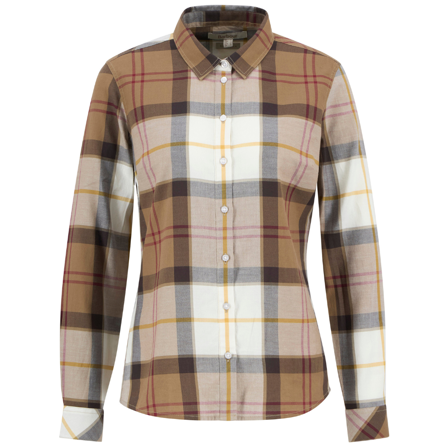 Barbour W's Bredon Check Shirt Light Muted Tartan