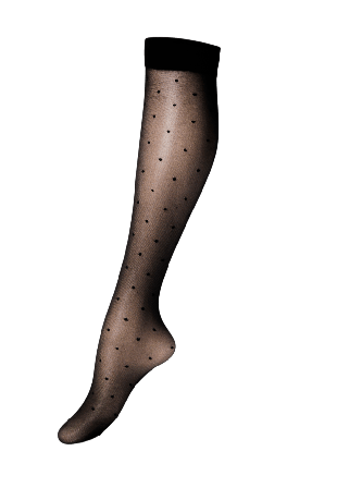 Å WOMAN Prickiga knästrumpor 20 den Svart 36/41