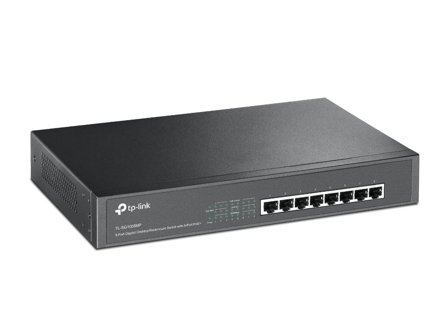 TP-Link TL-SG1008MP - switch - 8 porter - ikke-styrt - rackmonterbar