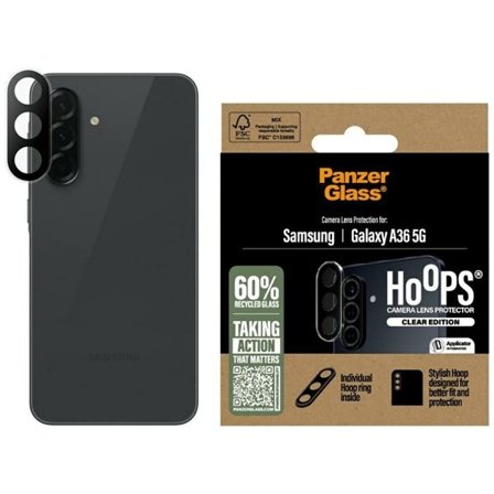 PanzerGlass Hoops Lens Protector Hærdet glas til Samsung Galaxy A36 5G - Klar