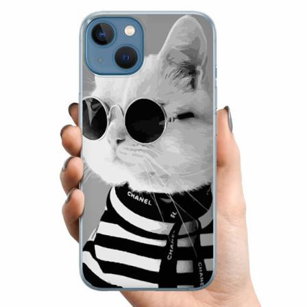 Apple Iphone 13 Tpu Mobilskal Fancy Cat