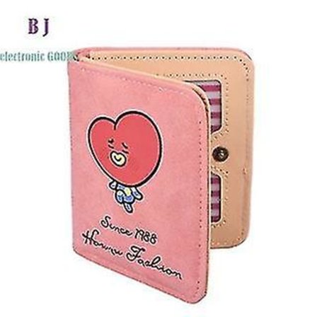 [plånbok] Bts Söta Studentkort Bytesväska Bt21 Idol Varor - spot sales