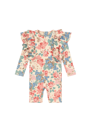 Konges Sløjd MANUCA FRILL ONESIE GRS Baddräkter Dam Flerfärgad 3Y