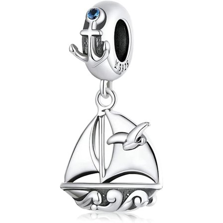 925 Sterling Sølv Jenteperle Armbånd Dangle, Kvinners Perle Smykker, anheng Halskjeder Charm Diy Mote Smykker Passer For Pandora Armbånd