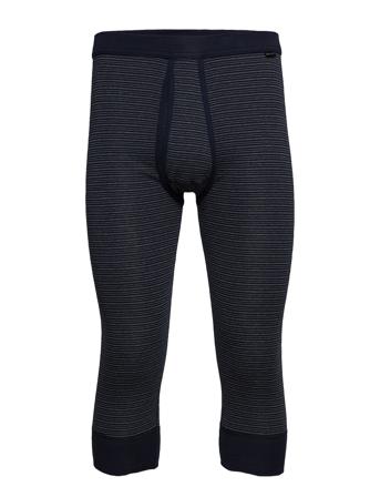 Pants 3/4 Base Layer Bottoms Svart Schiesser