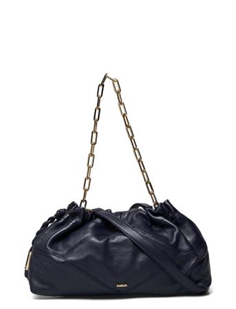 Bag June Nappa Axelväska Väska Navy Ba&sh