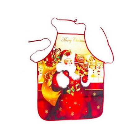 Juleforklæde Sjov Tegneserie Stil Julemand/Elg/Snemand Juleforklæde til madlavning rengøring -Sy