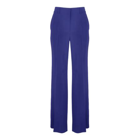 Alberta Ferretti Wide Byxor blå, Dam Byxor, Dam, Storlek: S