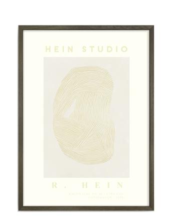 Round Line No. 09 Home Decoration Posters & Frames Posters Graphical Patterns Beige Hein Studio