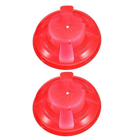 2 stk. Dekorative røykvarslerdeksler Brannvarslerdeksel Røykdetektorbeskyttelse (FMY)