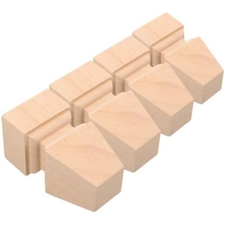 8x4,5cm 4 st Massiva Trä Möbelben Bordben Soffa Ben Soffben Soffben för Möbel Byråben Soffa