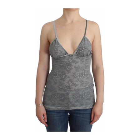 Ermanno Scervino sleeveless top Grå, Dame