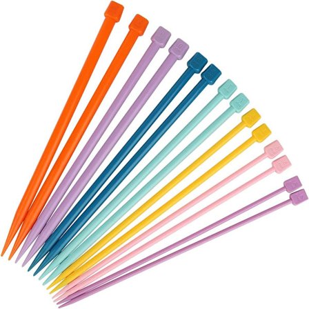 14 STK Strikkepinde Lange lige strikkepindesæt