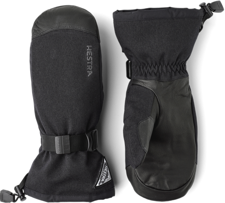 Hestra Powder Gauntlet Mitt Svart
