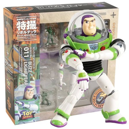Tegneserie Toy Story Woody Serie NO. 010 Sci-Fi Revoltech Spesiell PVC Action Figur Samleleke