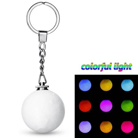 Mordely Nyckelring Nattlampa Nattljus JORDFÄRGAD LJUS JORD