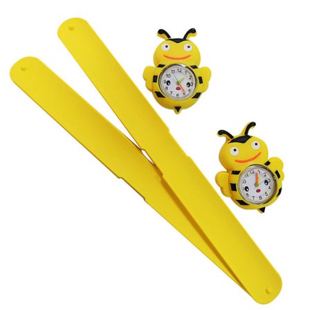 2 st Watch(Bee),Vattentät Barnarmbandsur Quartz Mov