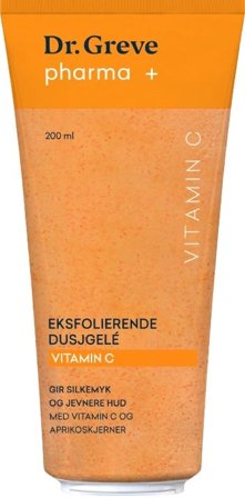 Dr. Greve Pharma Vitamin C eksfolierende dusjgele 200 ml