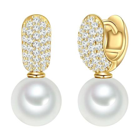 Rafaela Donata Earrings Gul, Dame Øreringe, Størrelse: ONE Size