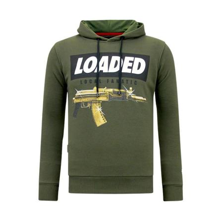 Local Fanatic - Hood Tröjor - Grön - Herr - Storlek: M, Herr, Storlek: M