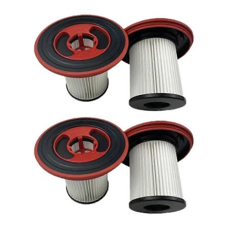 4 stk. HEPA-filter for Bosch Unlimited 7-serien for Bosch S7 støvsuger tilbehør filterpatron