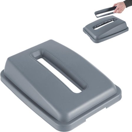 Lock med rektangulär öppning för 60L-behållare