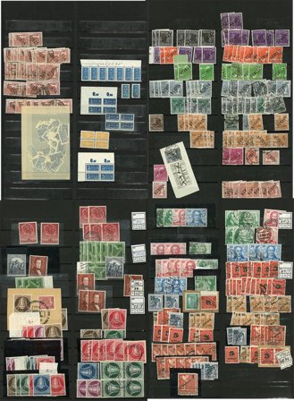 Berlin 1949-1977 - Flot dublet samling i 1 indstiksbog