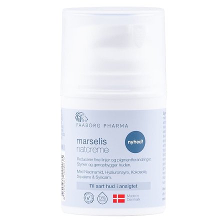 Faaborg Pharma Marselis Natcreme 50 ml, Skincare, Ansigtspleje, Natcreme