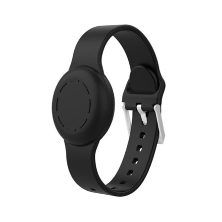 Klokkebånd for AirTag-beskyttelseshylse SVART