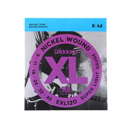 EXL Nickel Round Wound elektriska gitarrsträngar
