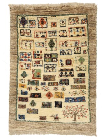 57X83 Tappeto Gabbeh Moderno (Lana, ) Carpetvista