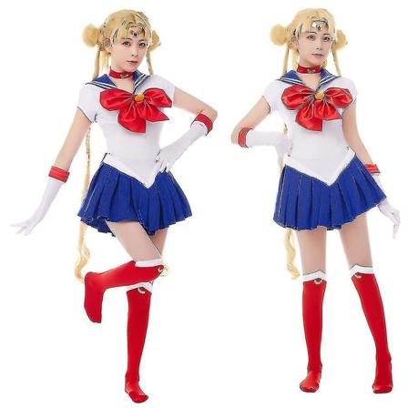 Sailor Kostume Outfit Kvinder Tsukino Usagi Rolleleg Uniform Til Maskerade XL