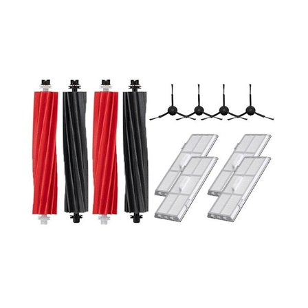 Reservedeler for S8 Pro Ultra, s8+, s8 robotstøvsuger, hovedsidebørste, HEPA-filter