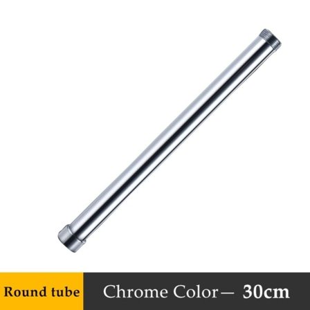 Rör fyrkantigt badrum dusch arm hög kvalitet rostfritt stål rund dusch förlängning