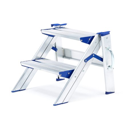 Klapptreppe MOUNT mit 2 Stufen, H 480 mm