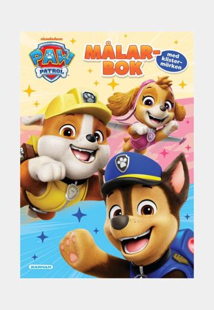 KÄRNAN Målarbok med klistermärken Paw Patrol Skapa & pyssla Unisex ONESIZE