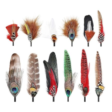 Hattu Sulat Lajitelma Sulkia Muoti Cowboy-hattu Sulka Askartelu Sulkia Fedora Koristeluun DIY Keskipisteet Askartelutarvikkeet