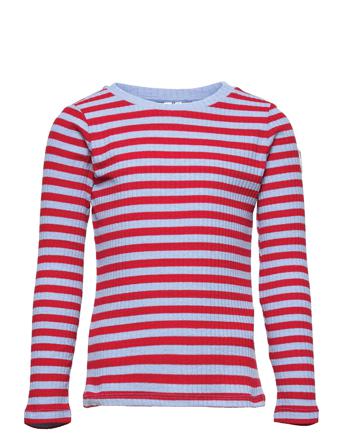 Lpelly Rib Ls Blouse Patterned Little Pieces