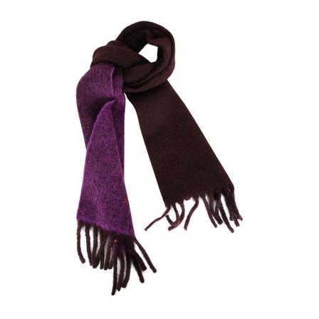 Paul Smith Contrast Fuzzy Scarf , Paars , Dames , Maat: ONE Size Sjaals