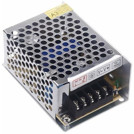 Transformator AC 100V 240V till DC 5V 5A 25W Spänningsomvandlare Strömbrytare Strömförsörjning för LED-remsa