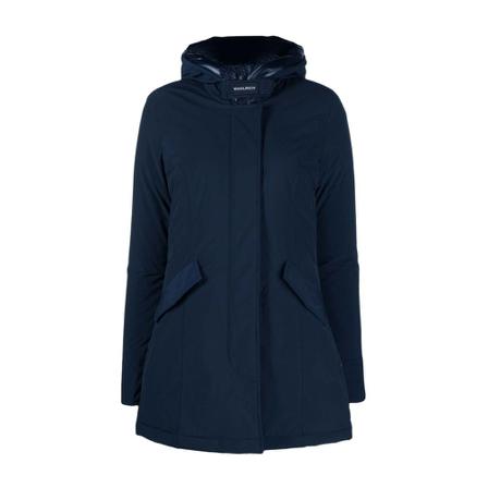 Woolrich Coats Blå, Dame Uldfrakker