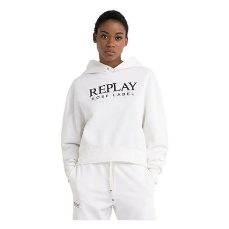 Replay Hoodies Hvid, Dame