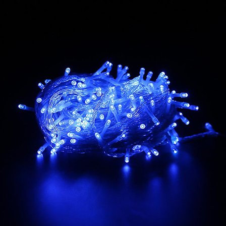 Julelys med stjerneklar himmel Utendørs dekorativ lampe Ingeniørkvantitativ LED-lyslenke Nyttårslyslenke Lys Jul