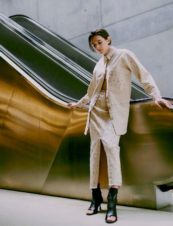 Copenhagen Muse Cmmeteor-Skirt - Brown - XXS