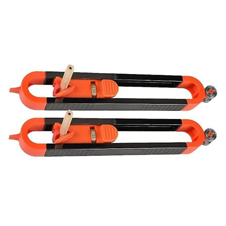 Profil Scribing Lineal Contour Gauge Med Lås Skjørt Scriber Måle Form Gauge Snekkerarbeid Woodwo