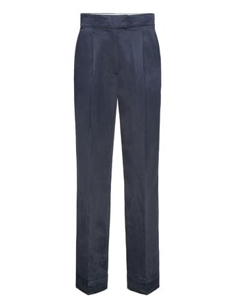 Phoebe - High Shine Blend Rd Bottoms Trousers Suitpants Navy Day Birger Et Mikkelsen