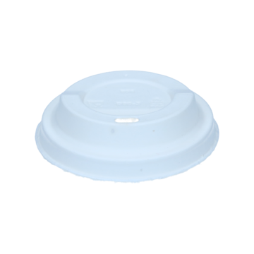 Lokk Trefiber Hvit Ø80mm