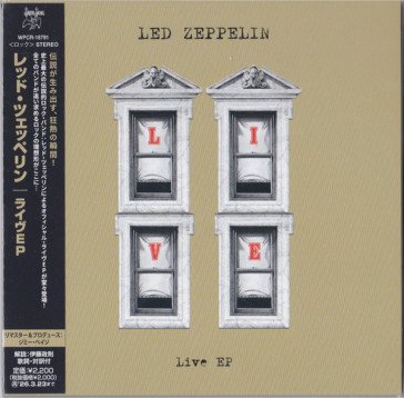 Live ep (paper sleeve/remastering) Led Zeppelin