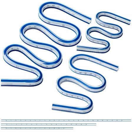 Viivain joustava käyrä