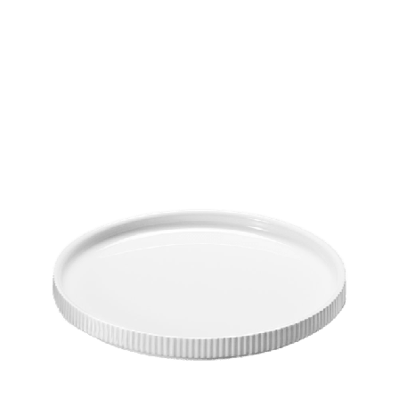 Georg Jensen Bernadotte Lunchtallrik Skålar Vit 200 MM